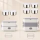 Electric Lunch Box Food Heater 200W 2.2L with 4 Steel Containers