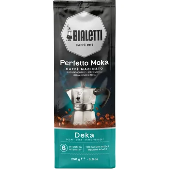 Maltā bezkofeīna kafija Bialetti Perfetto Moka Deka, 250 g