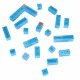 Magnetic Building Blocks - Racing Track and Trains, 140 Pieces
