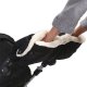 Bērnu ratiņu dūraiņi, cimdi, roku mufta, Melns | Stroller Hand Muff Mittens Gloves Hand Warmer