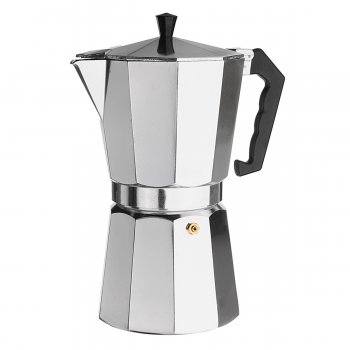 Espresso Kafijas Vārāmā Kanna 450ml, Sudraba | Moka Pot Coffee Maker 9 Cup