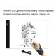 Ultra-thin A4 LED Light Box Writing Painting Tracing Board With Adjustable Brightness