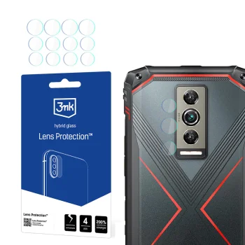 3mk Lens Protection Hybrid Glass Camera Protector for Doogee Blade 10 / Pro / Ultra