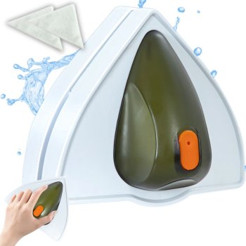 Двусторонняя магнитная щетка для мытья окон 3-8 мм, белая