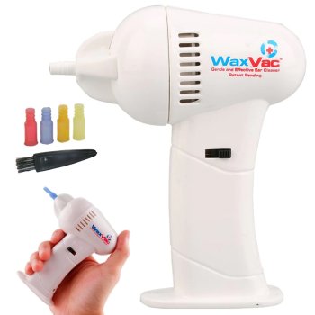 Wax Vac Устройство Для Чистки Ушей + Насадки | Ear Cleaning Device