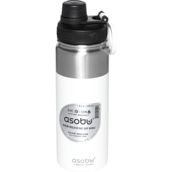 Asobu Alpine Flask termopudele, 530ml, balta