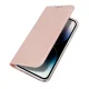 Чехол-книжка Dux Ducis для iPhone 15 Pro Max Skin Pro, розовый