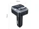 FM MP3 Трансмиттер с Bluetooth 5.3, 2x USB-C и поддержкой SD-карт