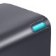 Сетевое зарядное устройство Baseus GaN5 2x USB-C + USB, 65W + кабель 1м, серый