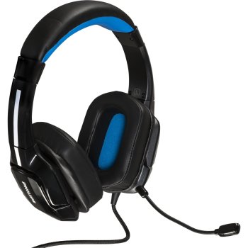 Компьютерная гарнитура Philips TAGH401BL/00 Over-Ear черно-синяя