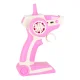 Remote Control Camper Van Toy with Accessories, 2.4GHz, Pink