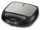 3-in-1 Sandwich Maker with Waffle and Donut Plates, 850W, Non-Stick, Black