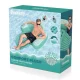 Надувное кресло для плавания Bestway Comfort Plush Pro, 145x120 см, синий/белый