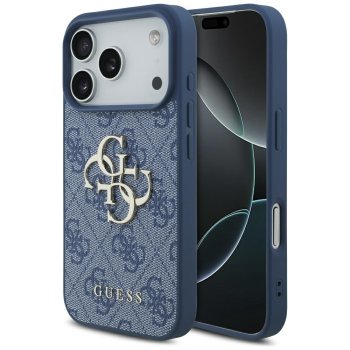 Guess 4G Big Logo Phone Case Cover iPhone 17 Pro - Blue