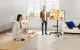 Perlegear PGTVMC06 mobilais TV statīvs 23–60\" televizoriem, melns