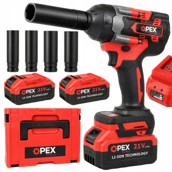 OPEX TOOLS OPX28038 akumulatora trieciena uzgriežņu atslēga 700Nm