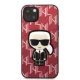 Чехол Karl Lagerfeld Monogram Ikonik Patch для iPhone 13 mini, Красный