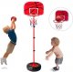 Bērnu basketbola grozs ar bumbu un statīvu, Spēles komplekts, 65-171 cm | Kids Basketball Hoop (Basket) Stand Set