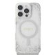 Guess GUHMP16XRGRGES iPhone 16 Pro Max 6.9\" silver/silver hardcase Resin Gradient Glitter MagSafe