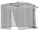 Repest Mosquito Net for Garden Umbrella 3.5m, Black