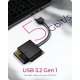 Icy Box IB-CR301-U3 USB 3.0 atmiņas karšu lasītājs, melns