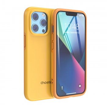 Apple iPhone 13 Pro 6.1'' Choetech MFM Anti-drop Case Cover For MagSafe, Orange | Telefona Vāciņš Maciņš Bampers...