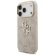 Guess 4G Classic Logo Big Strap Metal Buttons vāciņš iPhone 17 Pro, rozā