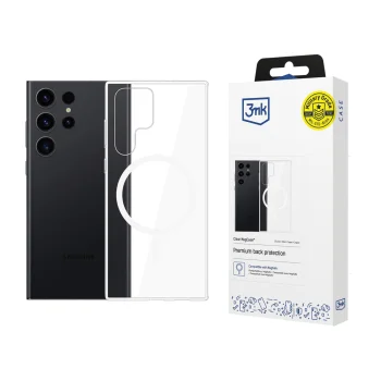 3mk Clear MagCase vāciņš Samsung Galaxy S23 Ultra, Caurspīdīgs