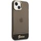 Guess Translucent Case for iPhone 14 Plus 6.7\" Black