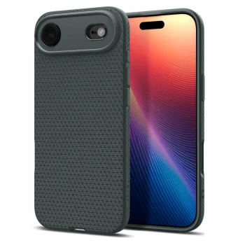 Чехол Spigen для iPhone 17 Air Liquid Air, темно-зеленый