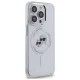 Karl Lagerfeld iPhone 14 Pro Max vāciņš IML Metal Karl & Choupette MagSafe, balts