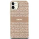 Чехол DKNY для iPhone 11 / Xr IML Mono & Stripe MagSafe, розовый