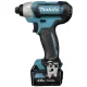 Makita TD110DSMJ Cordless Impact Driver 12V max CXT, 2x 4.0 Ah