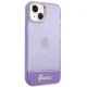 Guess Translucent vāciņš iPhone 14 Plus – Violets