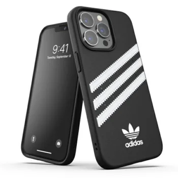 Adidas OR Moulded Case PU iPhone 13 Pro / 13 6,1" czarno black white 47114