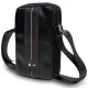 BMW Carbon & Red Stripe soma 8" planšetdatoram - melna | bag for tablet black