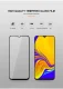 5D aizsargstikls Samsung Galaxy A30 / A50 2019 (SM-A505F), melns pilna pārklājuma (Tempered Glass)