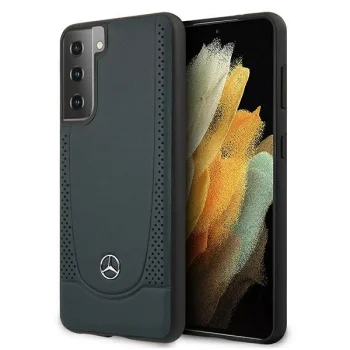 Чехол Mercedes для Samsung Galaxy S21+ Urban Line, темно-синий