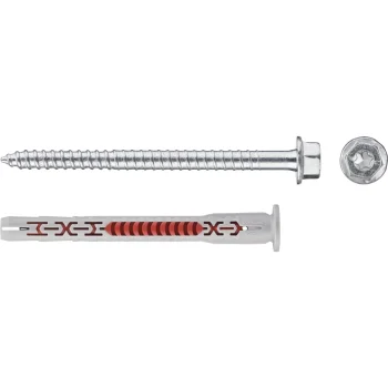 Fischer DuoXpand 8x80 FUS Frame Plug with Screw, 50 pcs