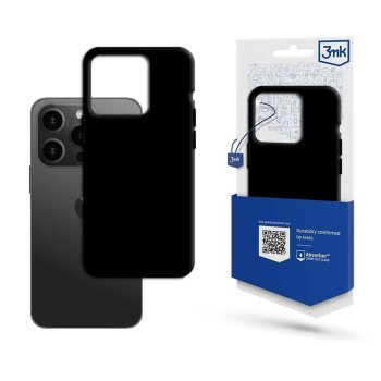 3Mk Protection Apple iPhone 15 Pro Max vāciņš Matt Case, melns