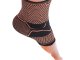 Elastic Ankle Joint Stabilizer Support Brace, Black/Orange