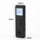 SK-299 Portable 8GB Digital Voice Recorder USB Flash Drive MP3 Player, Black | Digitāls Balss Ierakstītājs Diktofons