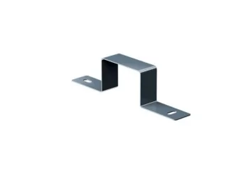 Metal Horizontal Profile Holder 20x40 mm, RAL 8017