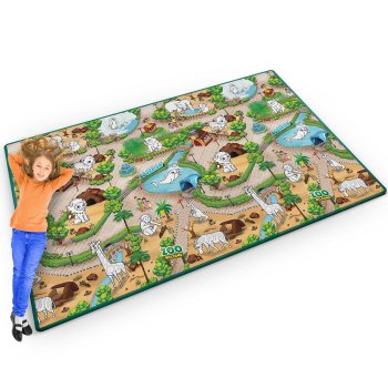 Пенный коврик для раскрашивания Ricokids RK-343, рулонный, 200 x 120 x 0,3 см