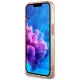Guess IML Metal Glitter 4G Circle Triangle MagSafe vāciņš iPhone 16e, rozā