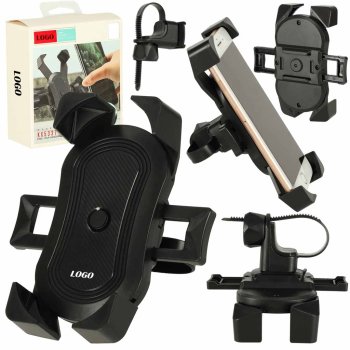Bicycle and Motorcycle Phone Holder C51, Black
