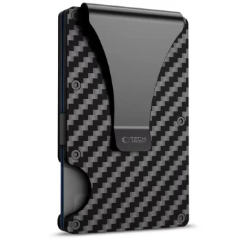 Tech-Protect Thorn RFID Carbon karšu maks Black
