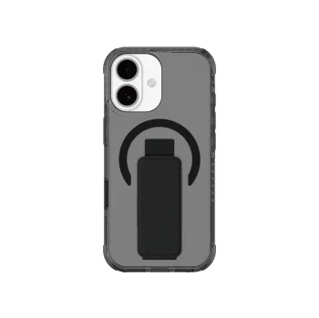 AmazingThing iPhone 17 vāciņš Titan Pro Holder ar MagSafe, melns