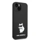 Karl Lagerfeld Silicone Choupette MagSafe vāciņš iPhone 14 Plus, melns