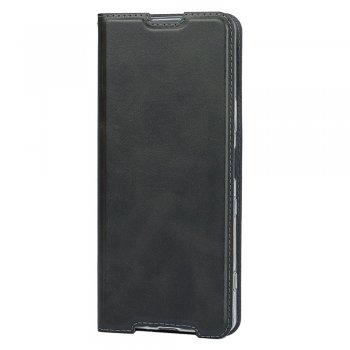 Sony Xperia 1 III Leather Stand Book Case Cover with Card Slot, Black | Telefona Vāciņš Maciņš Grāmatiņa Apvalks